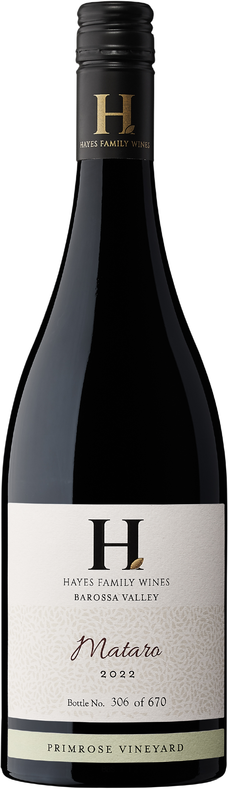 Hayes Family Wines Primrose Vineyard Mataro  2022 Barossa Valley